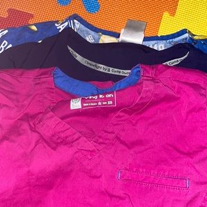 Bundle deal❗️❗️ SCRUB TOPS xsmall